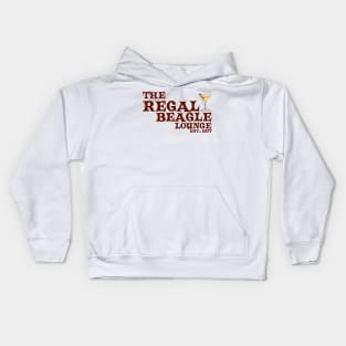 The regal beagle Kids Hoodie